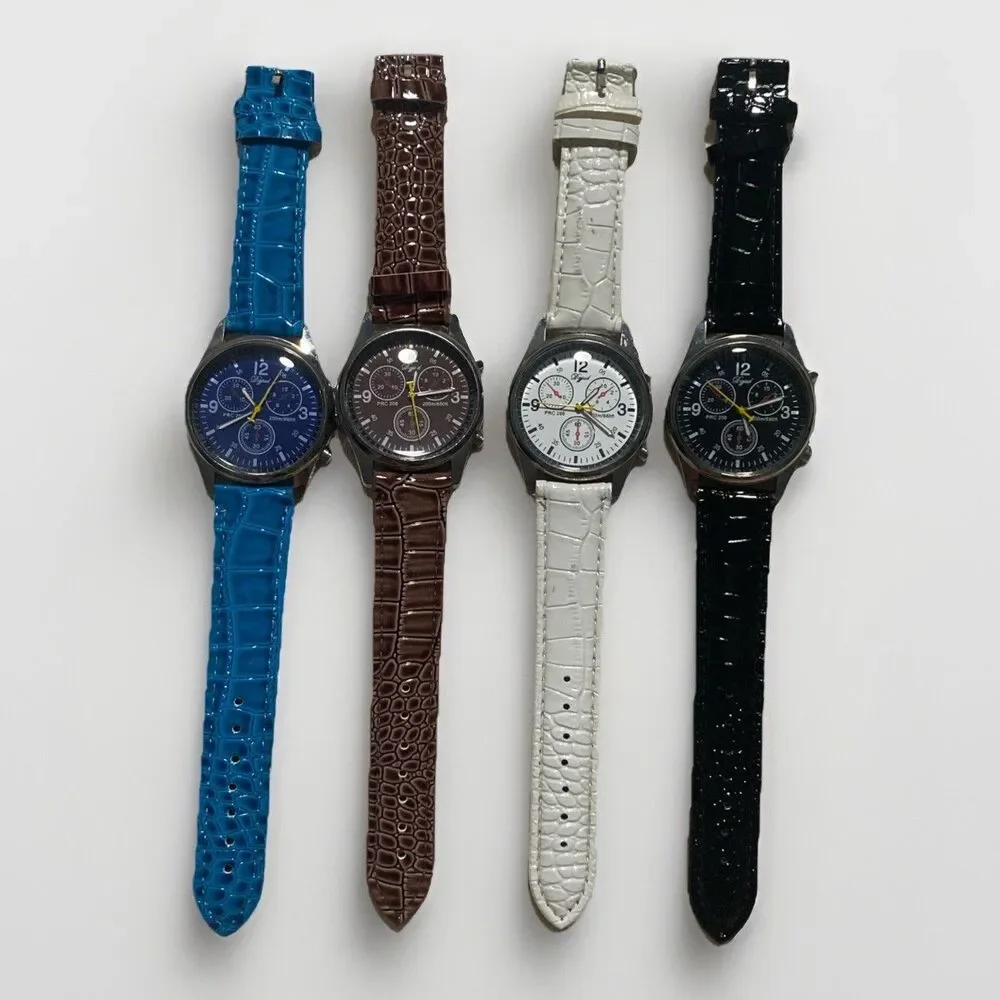 Assorted Women Wrist Watches Blue brown White Black All Working
